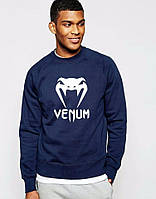 Мужской спортивный свитшот  Venum (Венум), темно-синяя