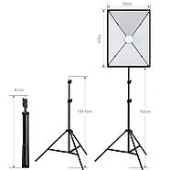 96Вт / 960Вт Набір постійного світла PZ 5070-96LED/лампа 48 W 5700°K*2шт для фото відео, фото 3