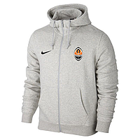 Мужская спортивная толстовка (кофта) Шахтер-Найк, Shakhtar, Nike, серая