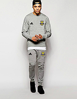 Чоловічий спортивний костюм Збірної України, Адідас, Adidas, сірий