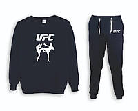 Мужской тренировочный спортивный костюм реглан UFC (ЮФС)