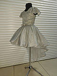 Дитяча сукня видовжене ззаду люрекс 116-134, фото 5