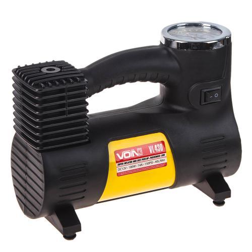 Компресор "VOIN" VL-430 150psi/14A/40 л/прикур./перехідник на клеми (VL-430)
