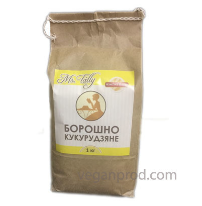 Борошно кукурудзяне без глютену, Ms. Tally 1000г