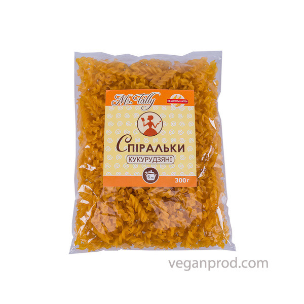 Спіральки кукурудзяні без глютену, 300г Ms Tally