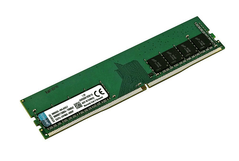 Оперативна пам'ять DDR4 16Gb 2666MHz однією планкою PC4-21300 (KVR26N19D8/16) - ОЗУ ДДР4 16 Гб