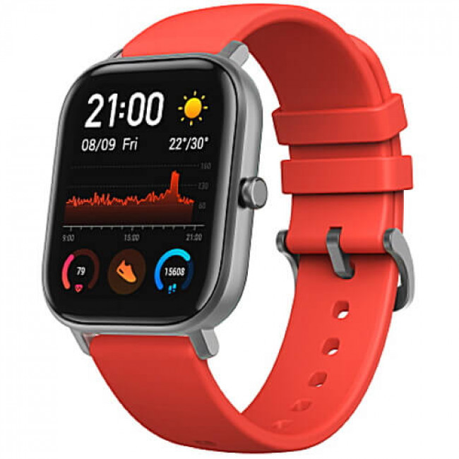 Смарт-годинник Смарт-годинник Xiaomi Amazfit GTS Vermillion Orange Global Version, фото 1