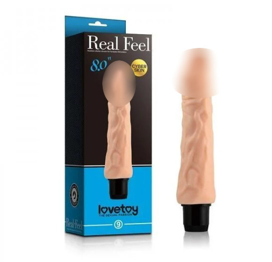 Вібратор приблежен до натурального з кібер-шкіри | Puls69, фото 1