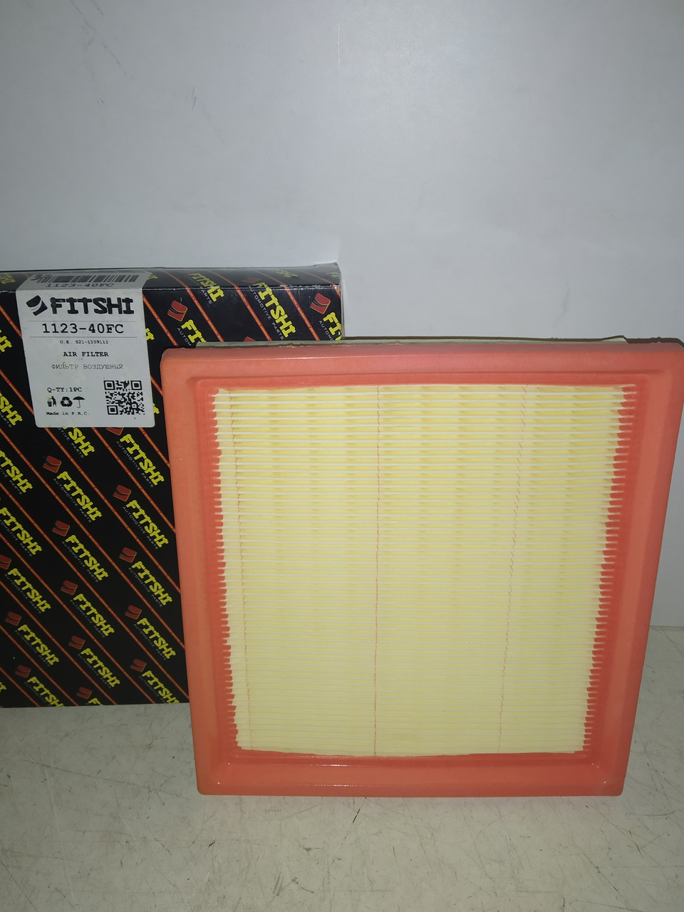 FITSHI ФІЛЬТР повітряний CHERY JAGGI/QQ6/S21 06-; KIMO/S12 07-, фото 1