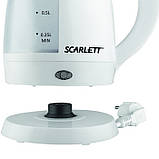 Електрочайник Scarlett SC-EK18P40 1 л Білий, фото 2