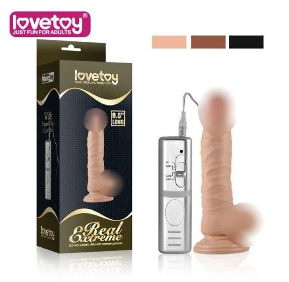 Реалістичний вібратор Big Daddy 21 см   | Puls69, фото 1