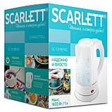 Електрочайник Scarlett SC-EK18P40 1 л Білий, фото 7