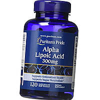 Альфа липоевая кислота Puritan's Pride Alpha Lipoic Acid 300 mg 120 капс