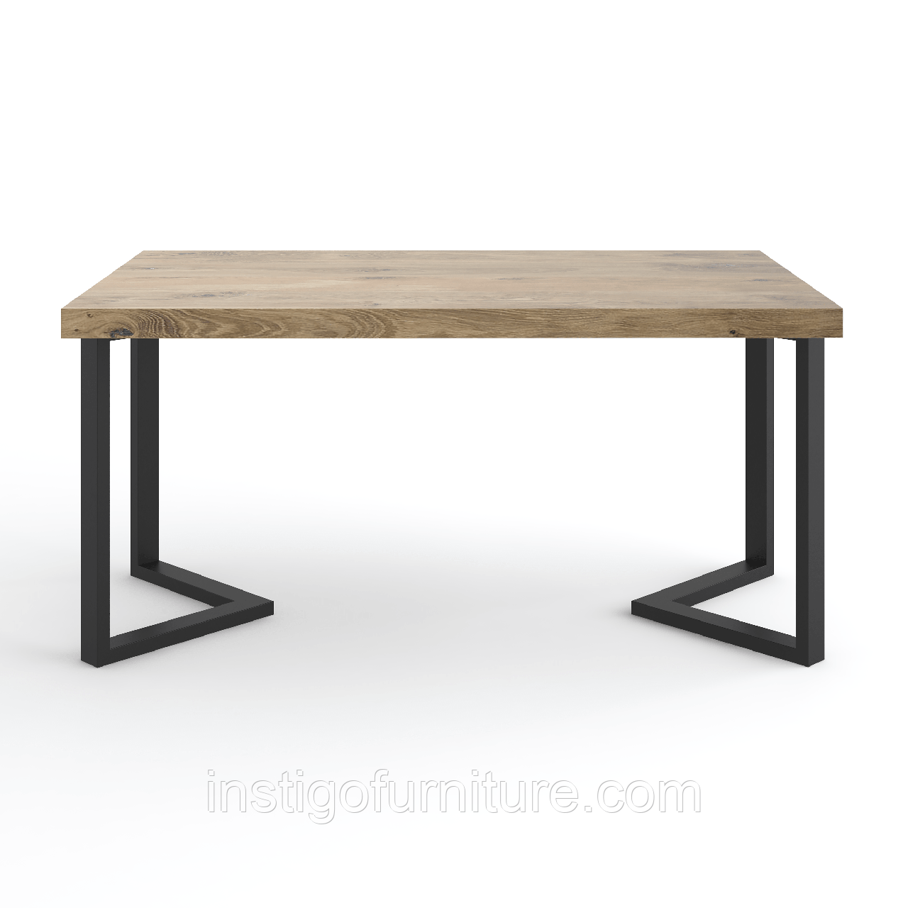 Опора ніжка для журнального столу з металу 424×240mm, H=450mm