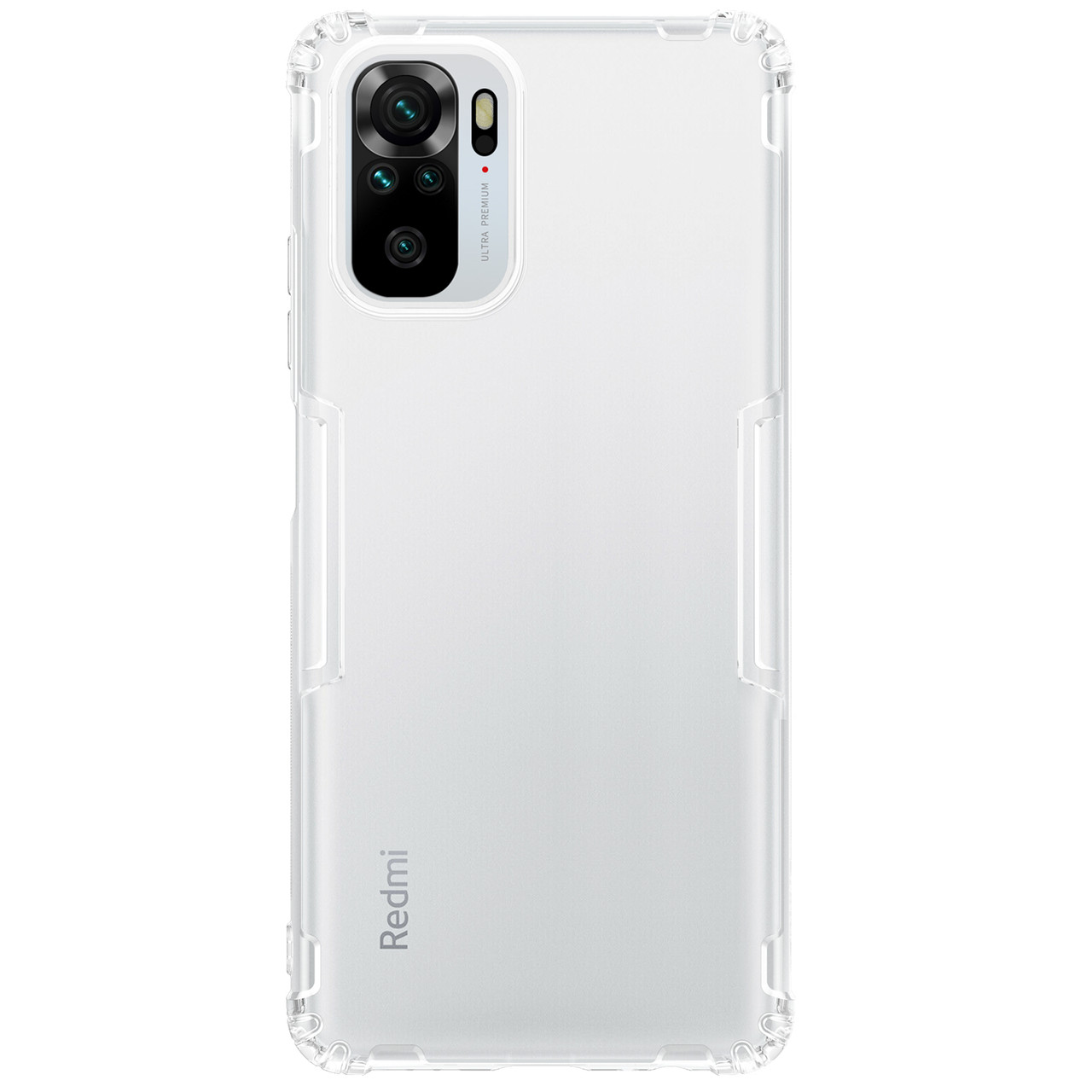 Прозорий TPU чохол Nillkin для Xiaomi Redmi Note 10 4G (Nature TPU Case) White Захисний чохол