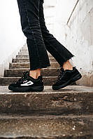 Женские кроссовки Fila Disruptor 2 черные с белым лого. Обувь для женщин Фила Дисраптор 2 черная.