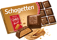 Шоколад Schogetten Шогеттен Bowls Lotus Biscoff Германия, 100г