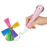 3D-ручка Kaiyiyuan P65 Pink Elephant с трафаретами с USB EN низкотемпературная (IM 6599-22142)