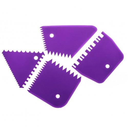 Набір шпателів 4 шт. ( пластик), фото 1