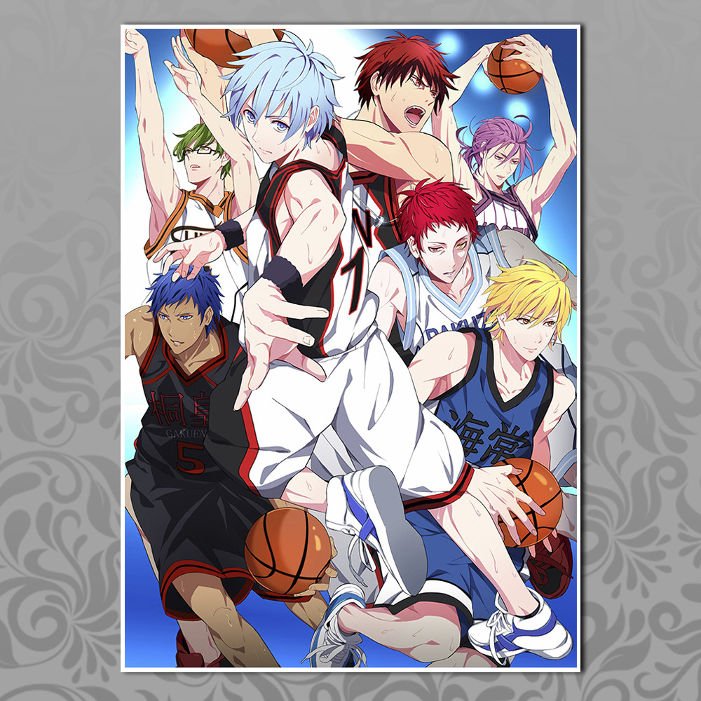 Плакат А3 Аніме Kuroko No Basket 004