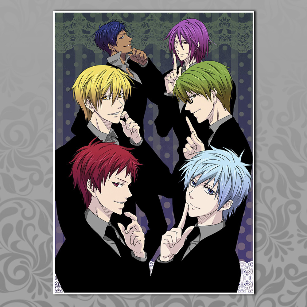 Плакат А4 Баскетбол КурокоKuroko No Basket 001 016, фото 1