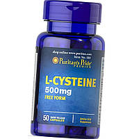 Л-цистеїн Puritan's Pride L-Cysteine 500 mg 50 капсул