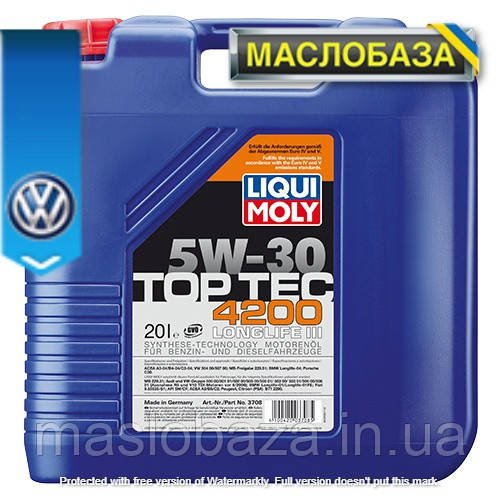Синтетичне моторне масло - Top Tec 4200 SAE 5W-30 20 л.