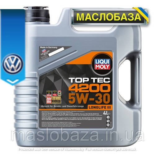 Синтетичне моторне масло - Top Tec 4200 SAE 5W-30 4 л.  DPF TDI