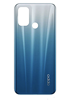 Задня кришка Oppo A53 CPH2127, синя оригінал Китай
