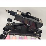 Секс машина з насадками 6 шт., машина для сексу з фалосами, інтимні іграшки для жінок (4), фото 4