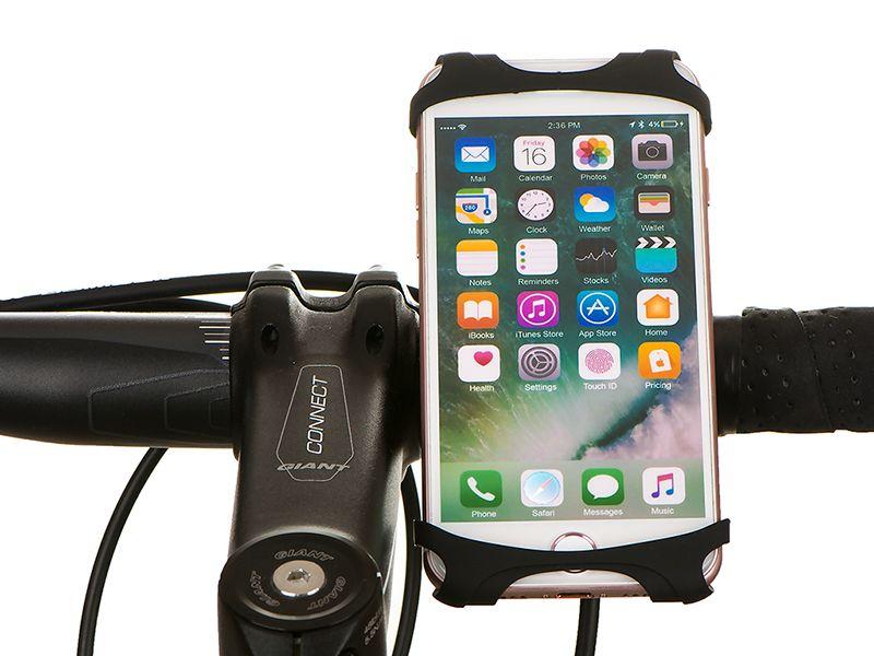 Силиконовый держатель телефона для велосипеда коляску детскую универсальный Baseus оригиналr - фото 3 - id-p1428250693