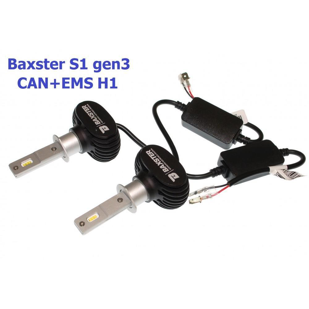 Світлодіодні лампи Baxster S1 gen3 H1 6000KCAN+EMS