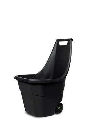 Садовий пластиковий візок Prosperplast LOAD & GO, 55 л - чорний, фото 1