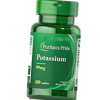 Калий минералы Puritan's Pride Potassium 99 mg 100 таблеток
