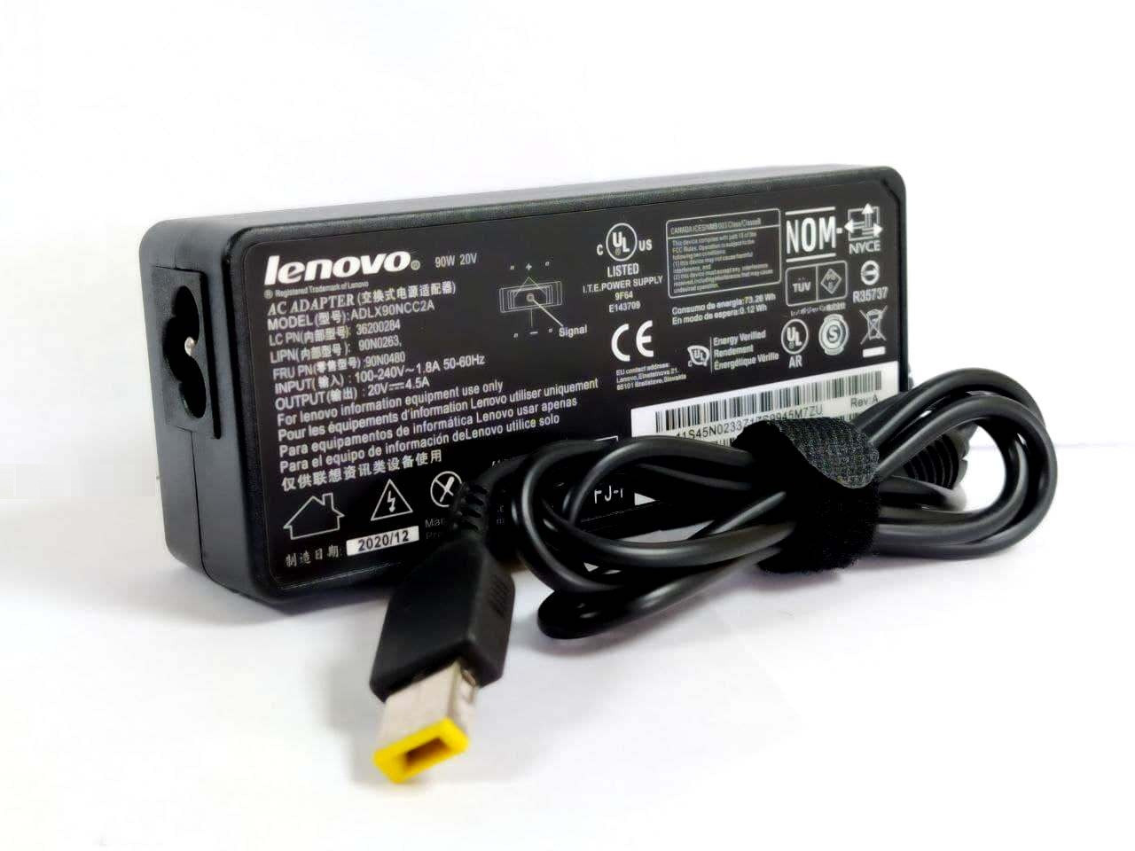 Блок питания для ноутбука Lenovo IdeaPad Y70 20V 4.5A 90W - фото 1 - id-p484681096