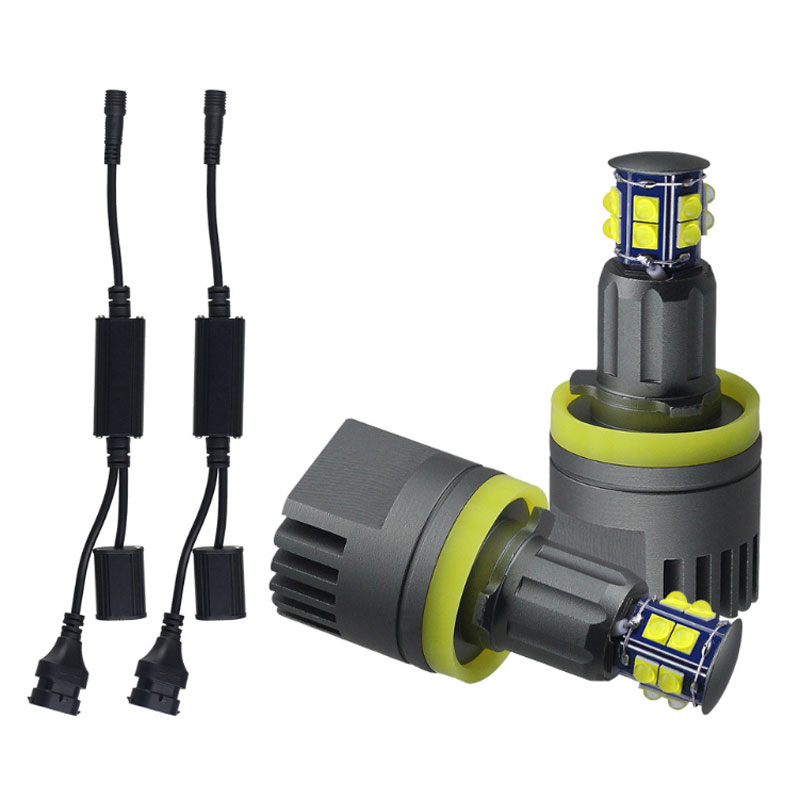 Світлодіодні LED лампи протитуманні фари H8 angel led 40Вт