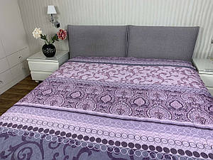 Летнее одеяло-покрывало двухспальный размер 180/210 см, наполнитель: холлофайбер. Ткань:бязь.