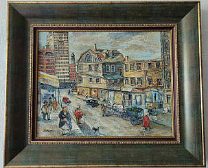 Картина Бруклін, 71 Бурлюк. серед.ХХ століття, фото 1