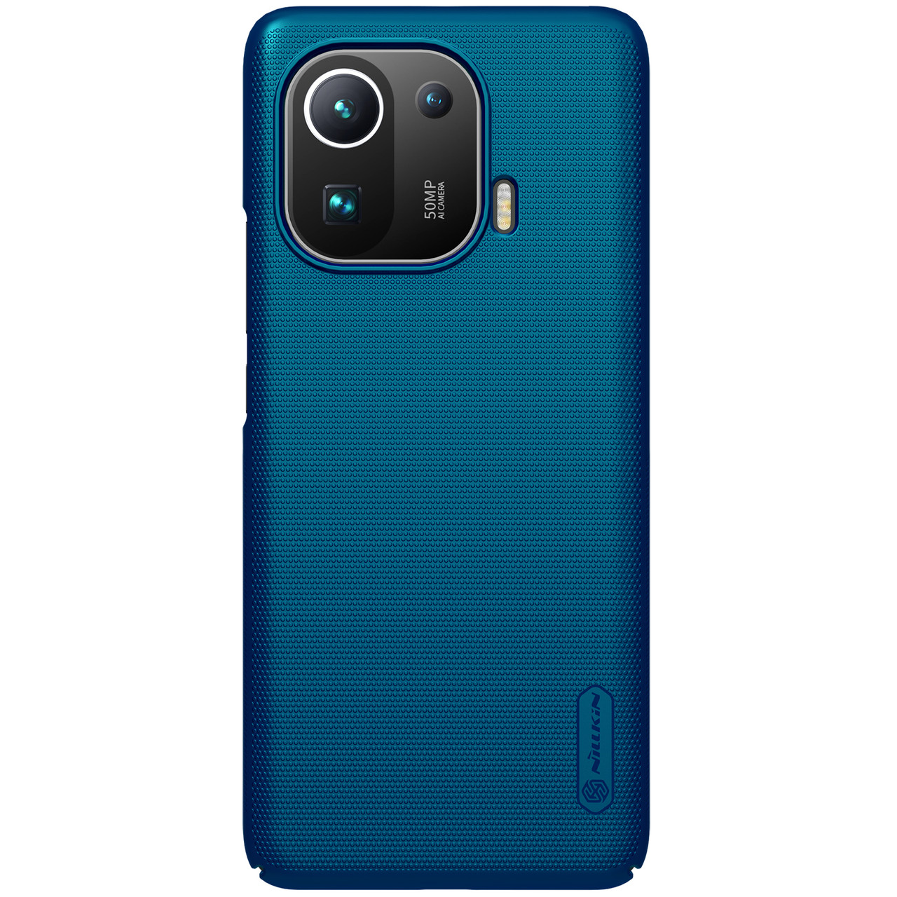 Захисний чохол Nillkin для Xiaomi Mi 11 Pro Super Frosted Shield Blue Синій, фото 1