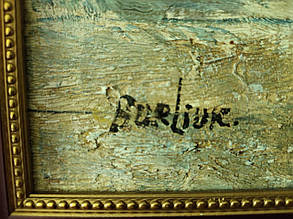 Картина Бруклін, 71 Бурлюк. серед.ХХ століття, фото 3