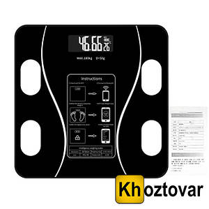 Розумні цифрові ваги Bathroom Scale Bluetooth