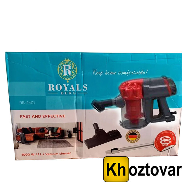 Пилосос ручний Royal Berg RB-4401  ⁇  1000 W, фото 1