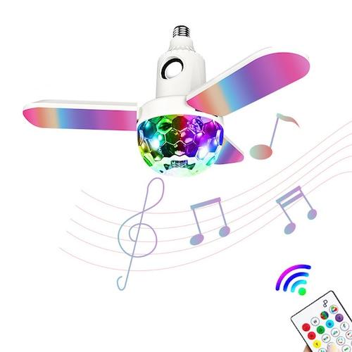 Музична лампа LED в патрон з чотирма лопостями WO-11