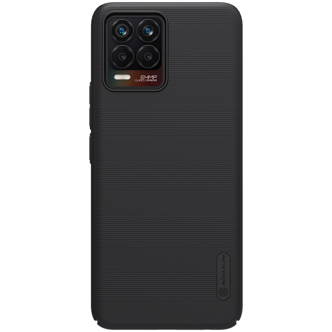 Захисний чохол Nillkin для Realme 8 / 8 Pro Super Frosted Shield Black Чорний, фото 1