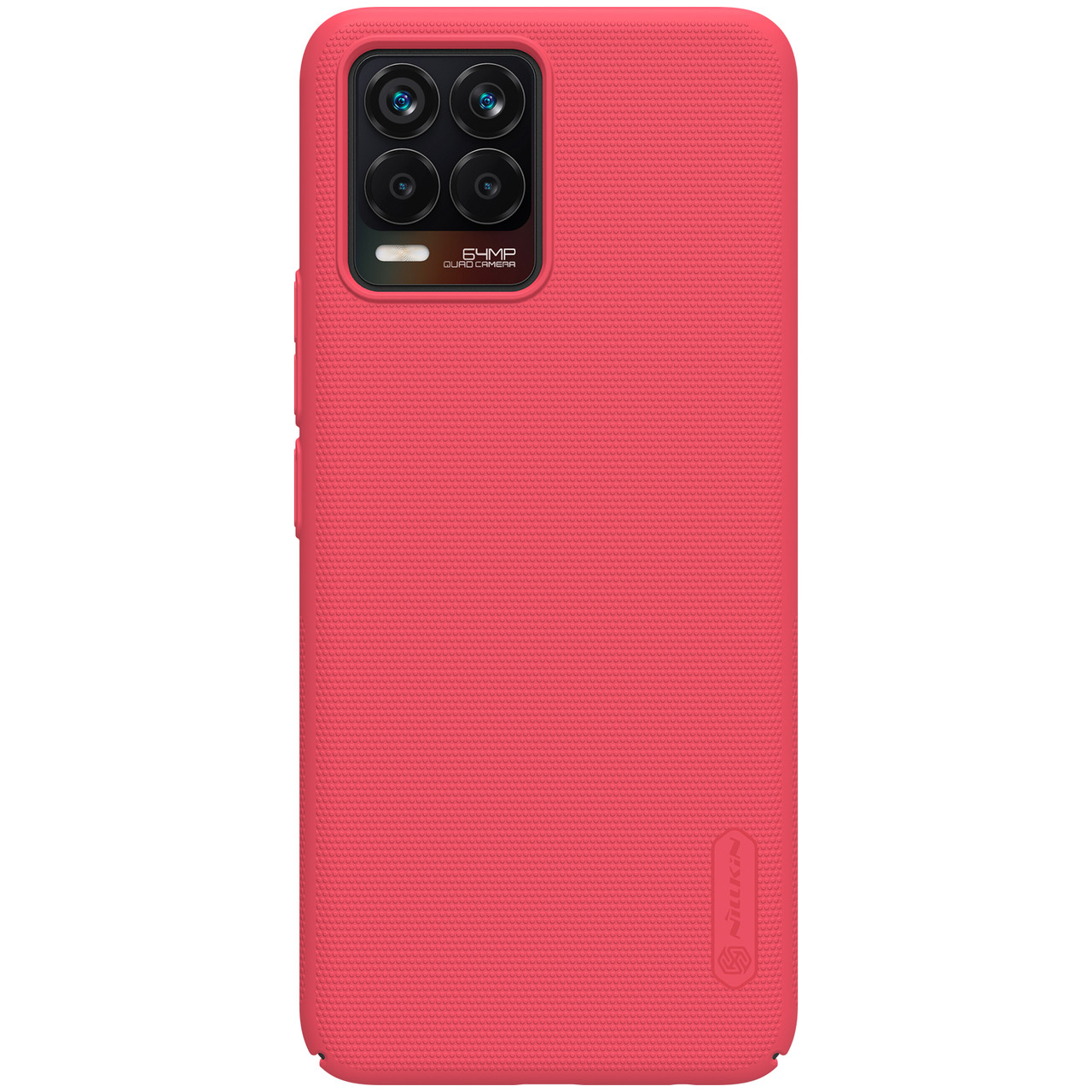 Захисний чохол Nillkin для Realme 8 / 8 Pro Super Frosted Shield Red Червоний, фото 1