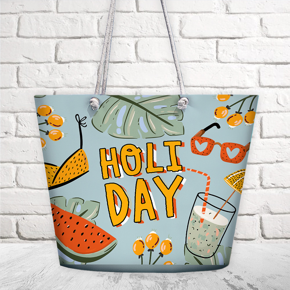 Сумка пляжна Malibu Holi day 50х36х15 см (MAL_20J007), фото 1