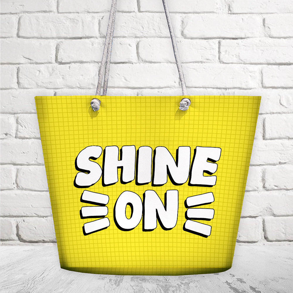 Сумка пляжна Malibu Shine on 50х36х15 см (MAL_20J025), фото 1