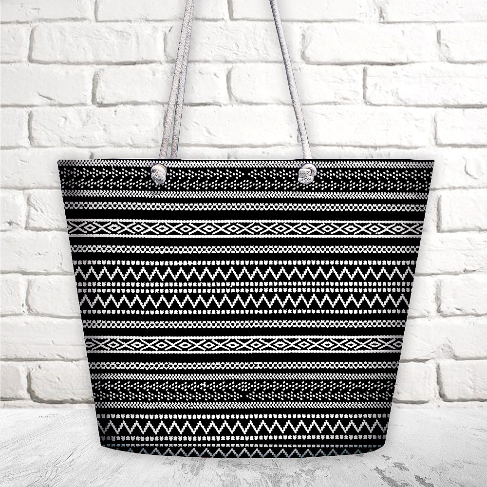 Сумка пляжна Malibu Орнамент 50х36х15 см (MAL_20J011), фото 1