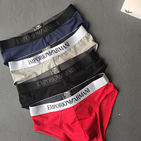 Набір чоловічих трусів Emporio Armani "Brief" брифи різнобарвні