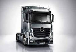 Mercedes Actros лобовое стекло в клей, триплекс